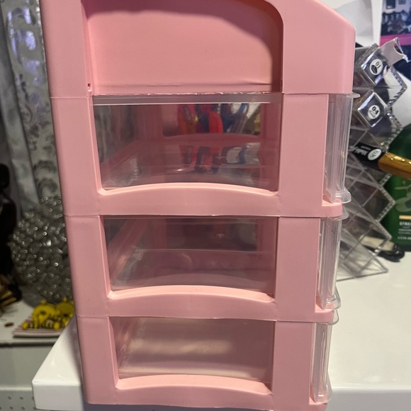 Mini Pink Draw Organizer - Picture 3 of 3